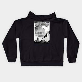 Above The Rim - “Black & White” Kids Hoodie